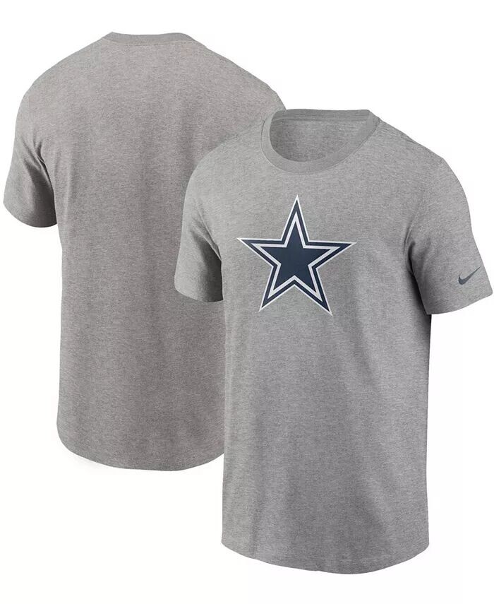 

Мужская футболка Heather Grey Dallas Cowboys Primary Logo Nike