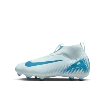 

Бутсы Nike Jr. Mercurial Superfly 10 Academy, цвет Glacier Blue/Blue Orbit