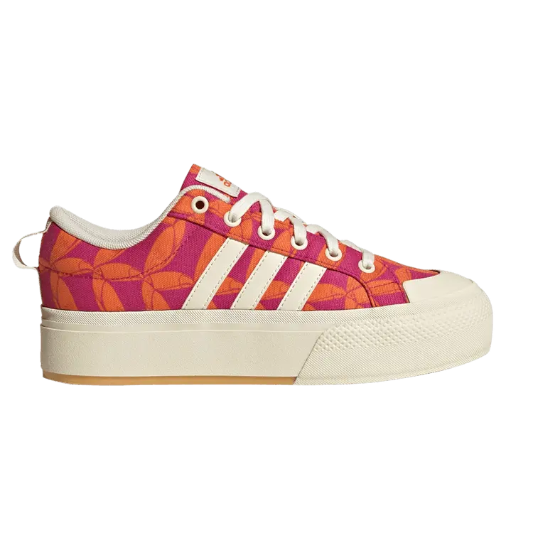 

Кроссовки adidas Bravada 2.0 Platform Tropical Print, розовый