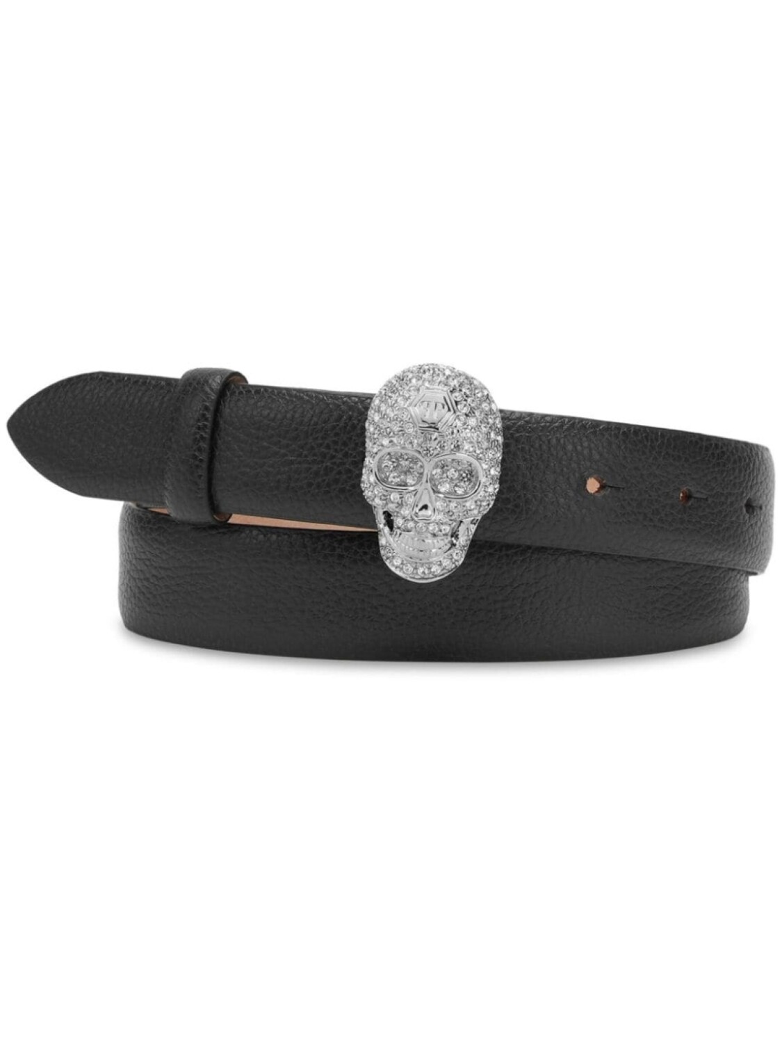 

Ремень с пряжкой Skull Philipp Plein, черный