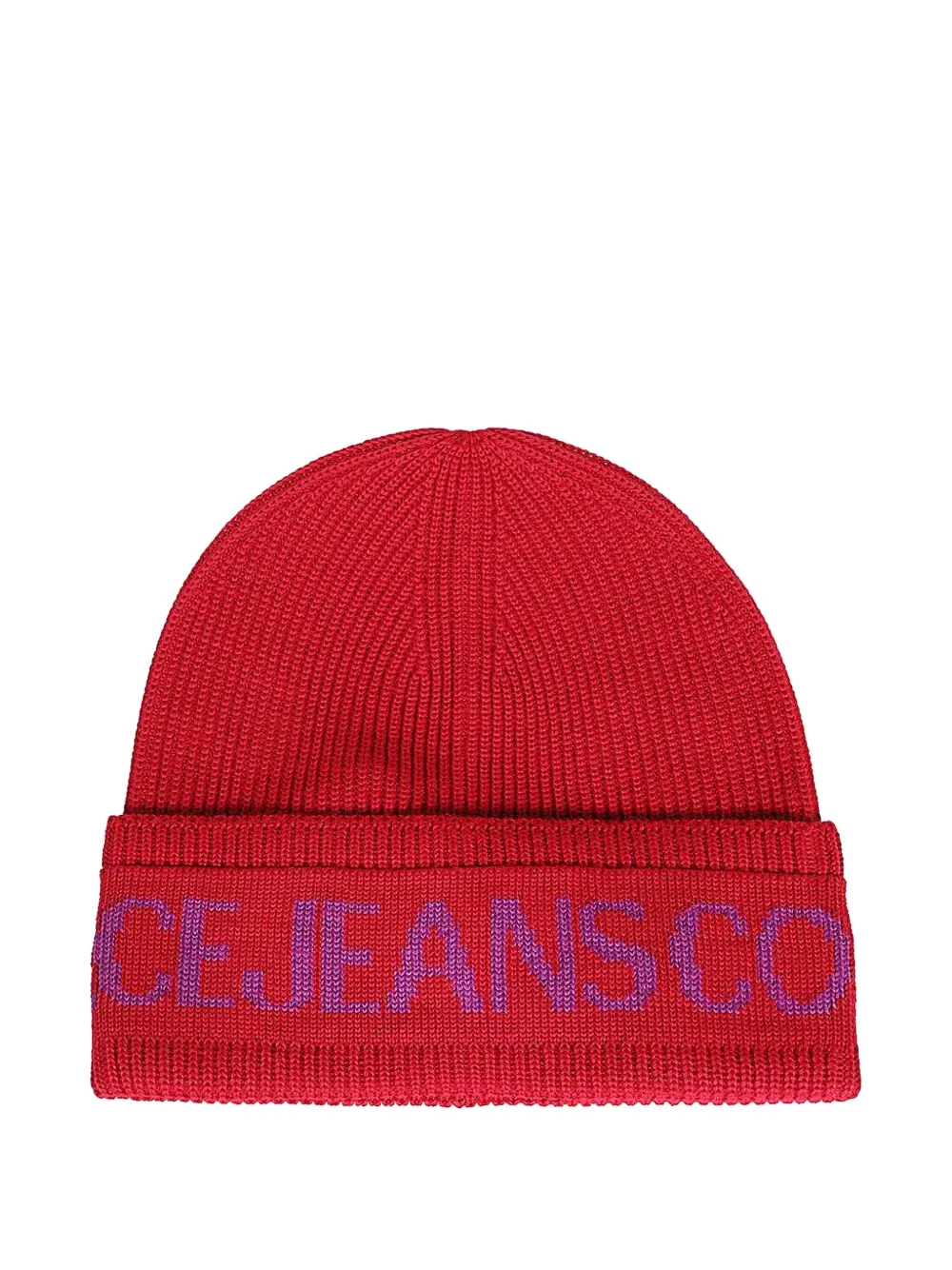 

Шапка с логотипом Versace Jeans Couture, красный