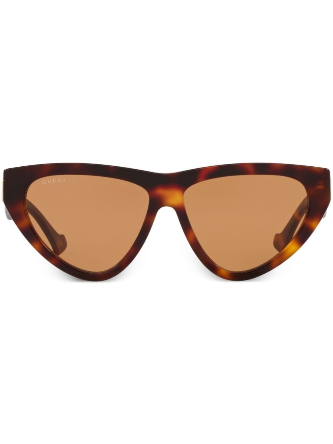 

Солнцезащитные очки в оправе 'кошачий глаз' Gucci Eyewear, зеленый
