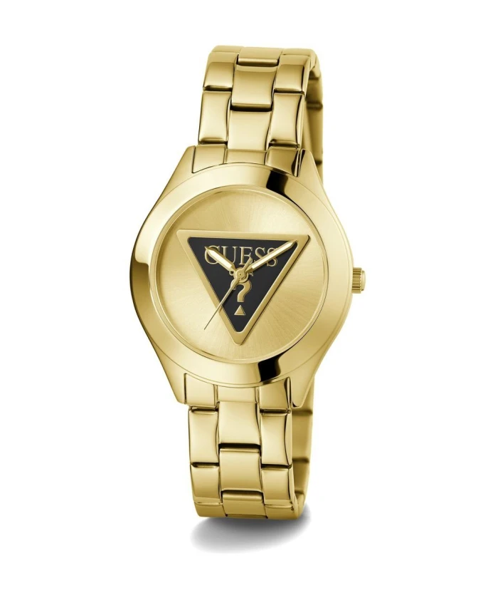 

Женские наручные часы Tri Plaque Gold 34 мм gw0675l2 Guess, желтый
