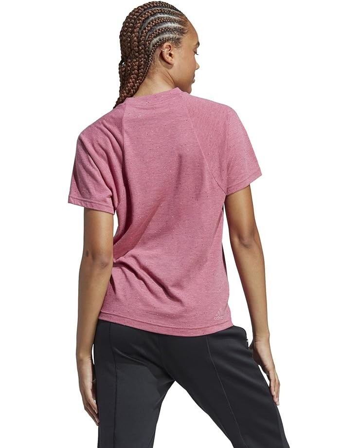 

Футболка Adidas Future Icons Winners 3.0 Tee, цвет Pink Strata Melange/White