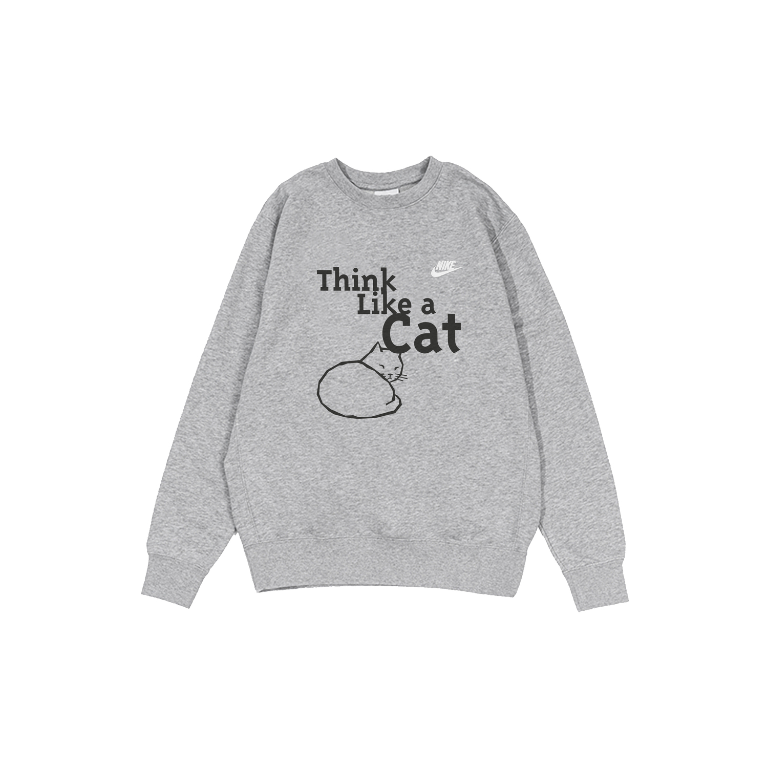 

Спортивный свитшот мужской Nike, серый