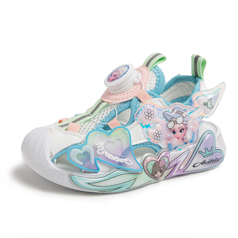 

Легкие, амортизирующие, нескользящие, износостойкие, дышащие, низкие детские сандалии для детей SHIBU, синий