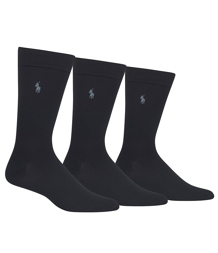 

Супермягкие классические носки Polo Ralph Lauren, 3 пары, синий
