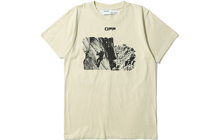 Футболка мужская Off White Off-White, кремовый — фото 2
