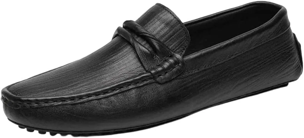 Мужские лоферы из натуральной кожи Luxury Formal Casual, Black