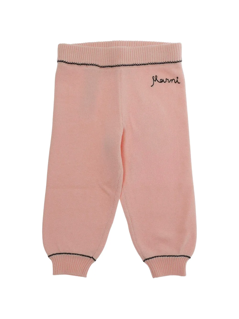 

Брюки с логотипом Marni Kids, розовый