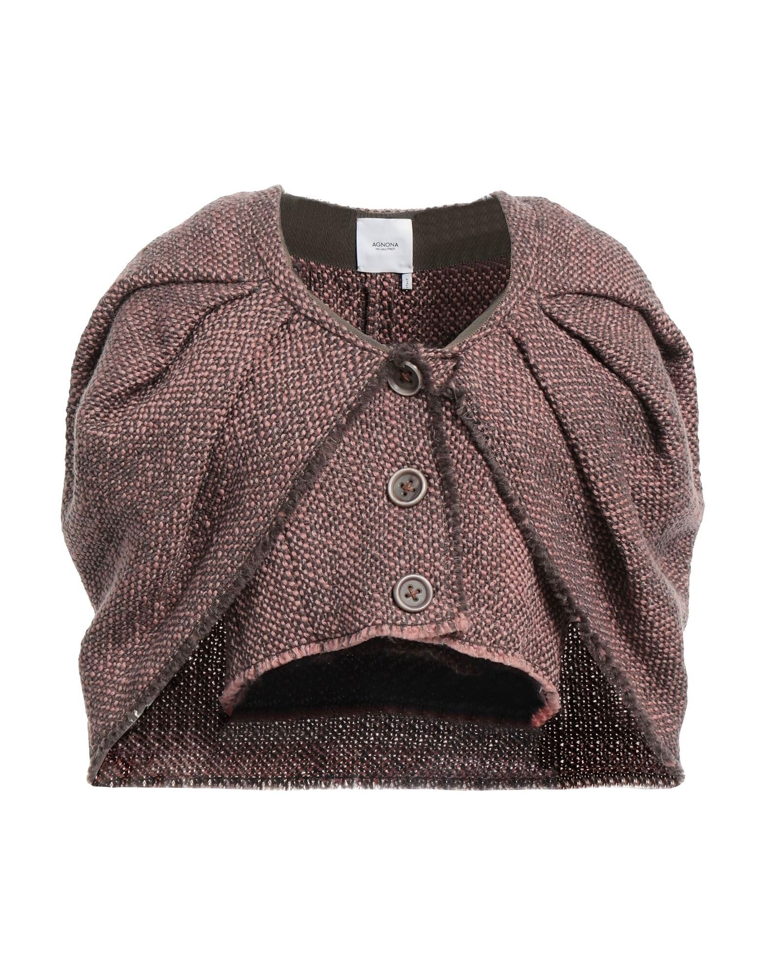 

Плащ Agnona, темно-розовый