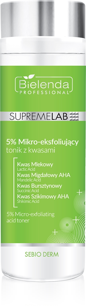 

Supremelab Sebio Derm Мягкий отшелушивающий тоник Bielenda Professional, 200 мл