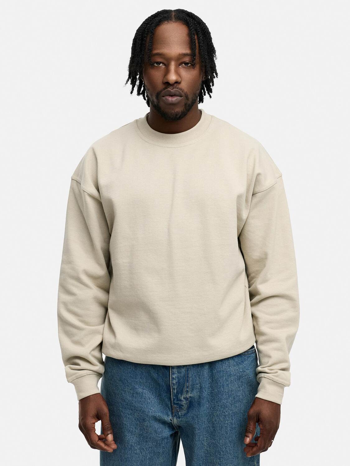 

Daily Cotton Свитшот 'DCASHEVILLE' в цвете Taupe