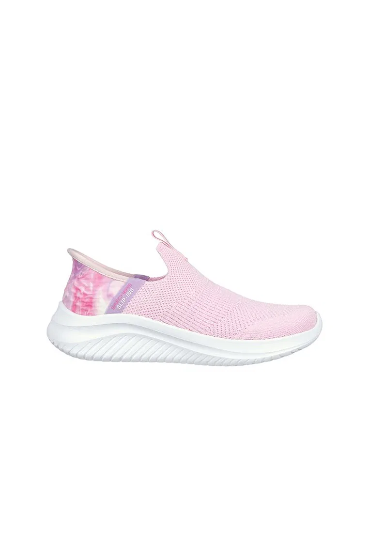 Кроссовки детские, гибкая подошва, ULTRA FLEX 3.0 Skechers, светло-розовый