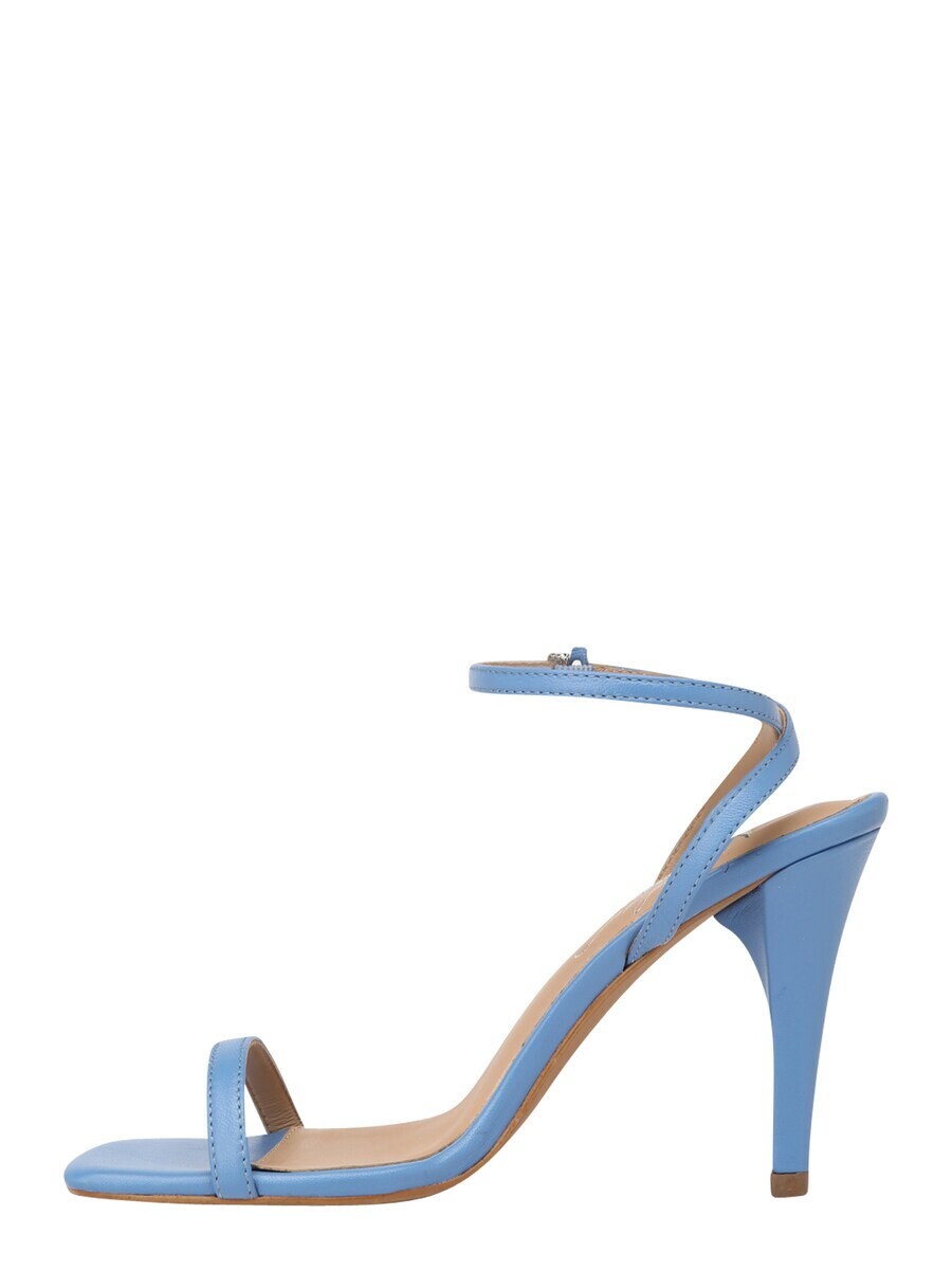Босоножки на высоком каблуке Karolina Kurkova Originals Strap Sandals Tilda, дымно-синий — фото 3