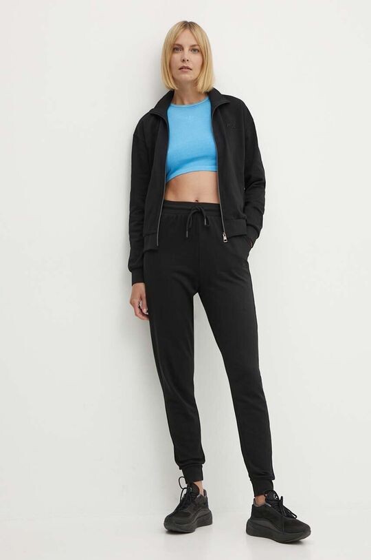 

Спортивный костюм для отдыха из хлопка Fila, черный