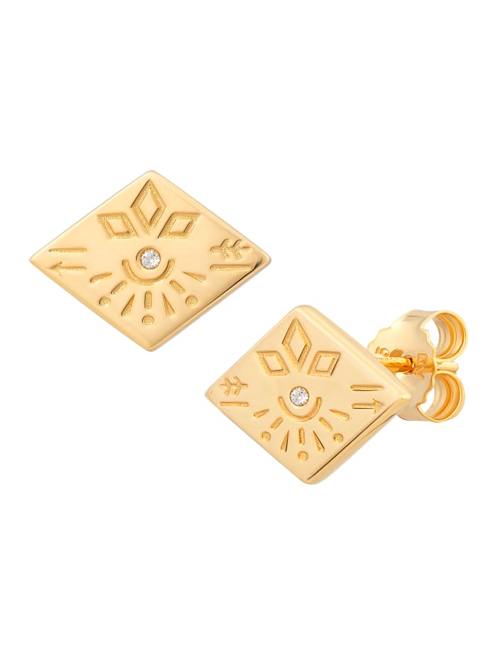 

Caï Серьги 925/- Sterling Silber in gelb