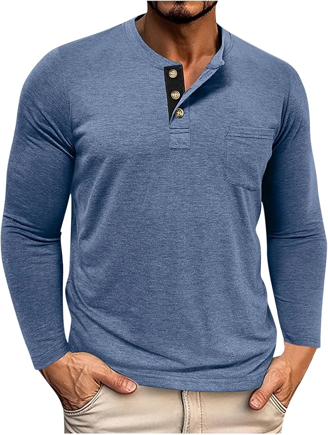 

Футболка с высоким воротником для мужчин, длинный рукав, спорт