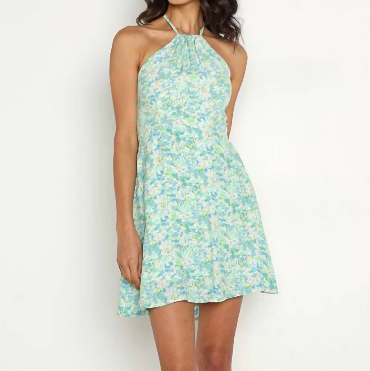 

Гая Мини-платье с цветочным принтом Варенна FAITHFULL THE BRAND, Varenna Floral Print