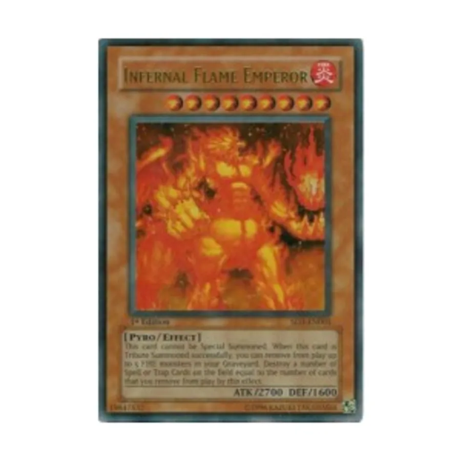 

CCG Император Адского Пламени (Ультра Редкий), Yu-Gi-Oh - Structure Deck - Blaze of Destruction - Singles