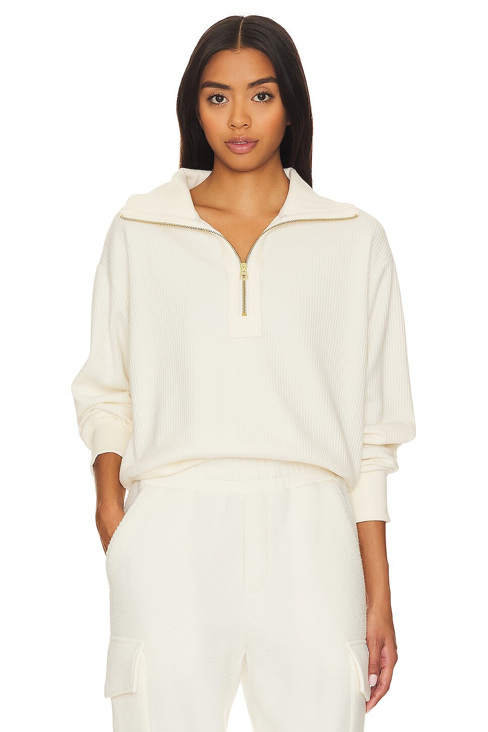 

Толстовка Varley Radford Half Zip, цвет Egret