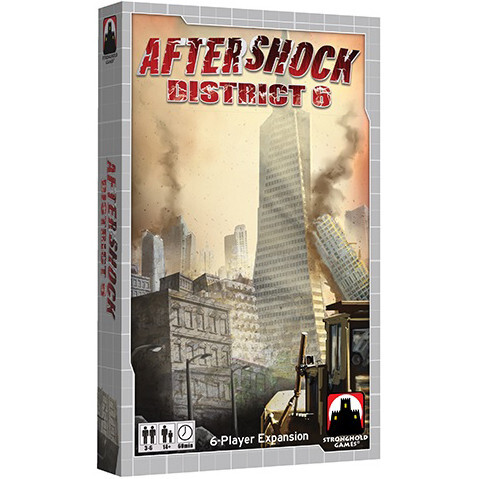 

Настольная игра Stronghold Games Aftershock: District 6 Expansion