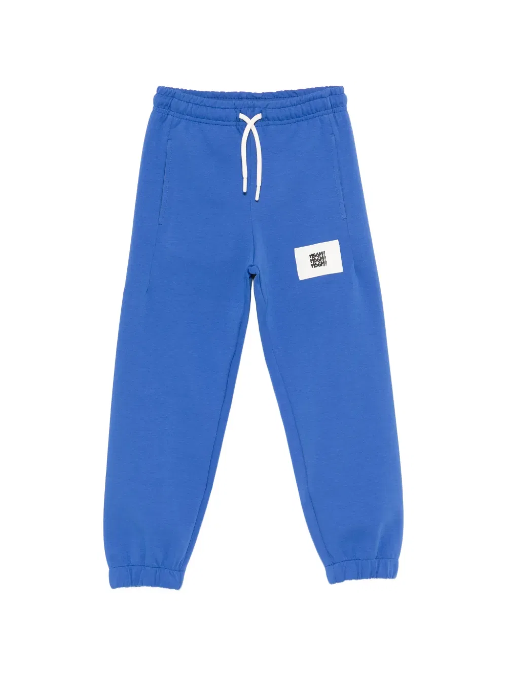 Повседневные брюки с нашивками Msgm Kids, синий