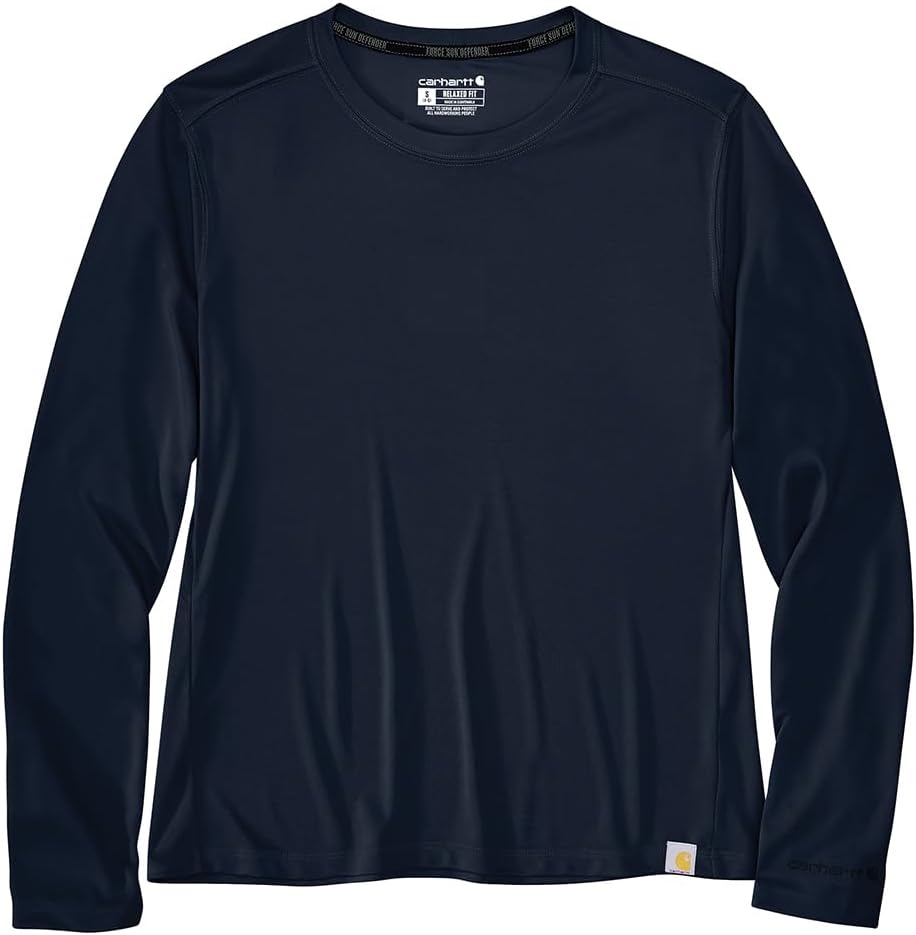 

Футболка Carhartt Women's 107427 Women's Force Sun Defender Lightweight Long-, Navy, Синий, Футболка Carhartt Women's 107427 Women's Force Sun Defender Lightweight Long-, Navy