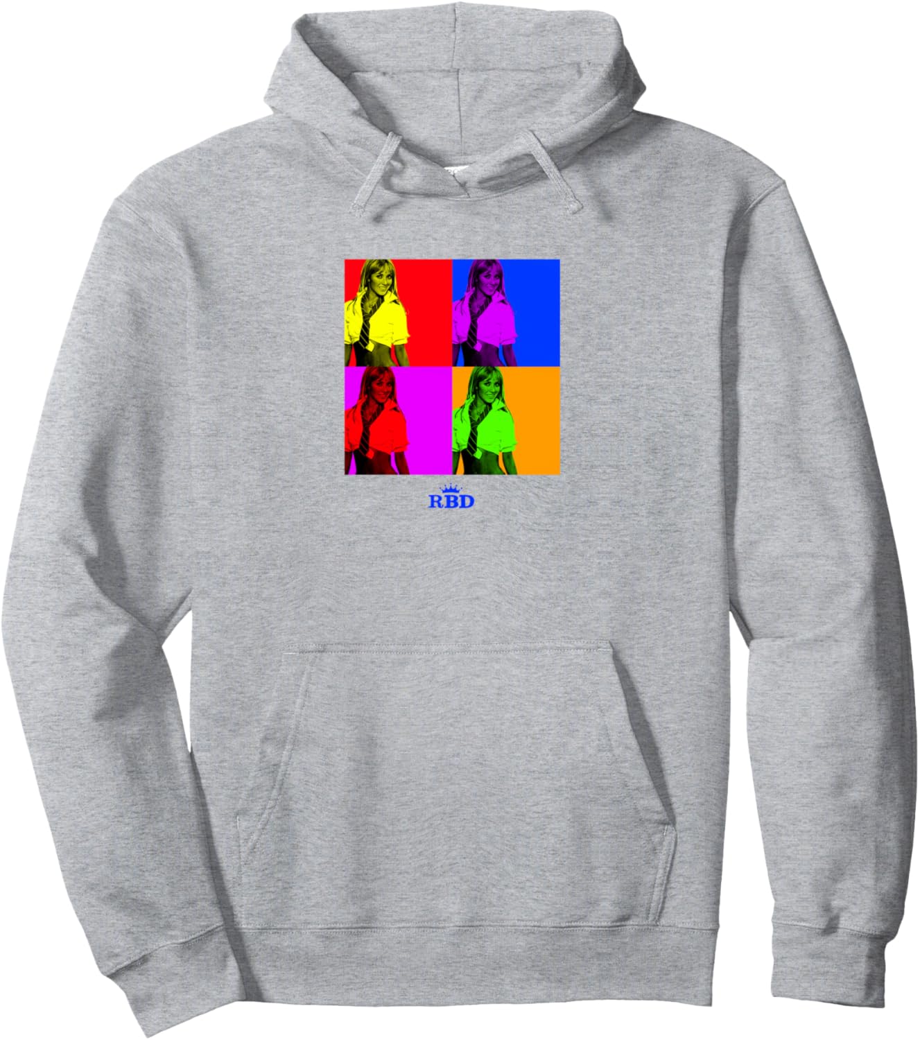 

Толстовка Rebelde Tour 2023 Rebelde Concert Rebelde Rbd, серый