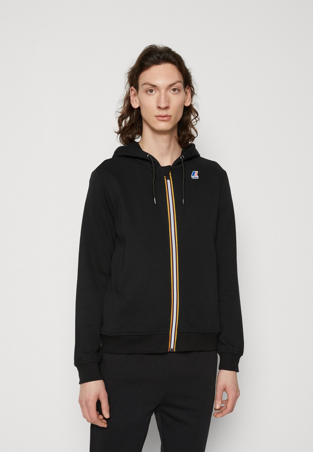 

Толстовка на молнии K-Way, Черный, Толстовка на молнии K-Way