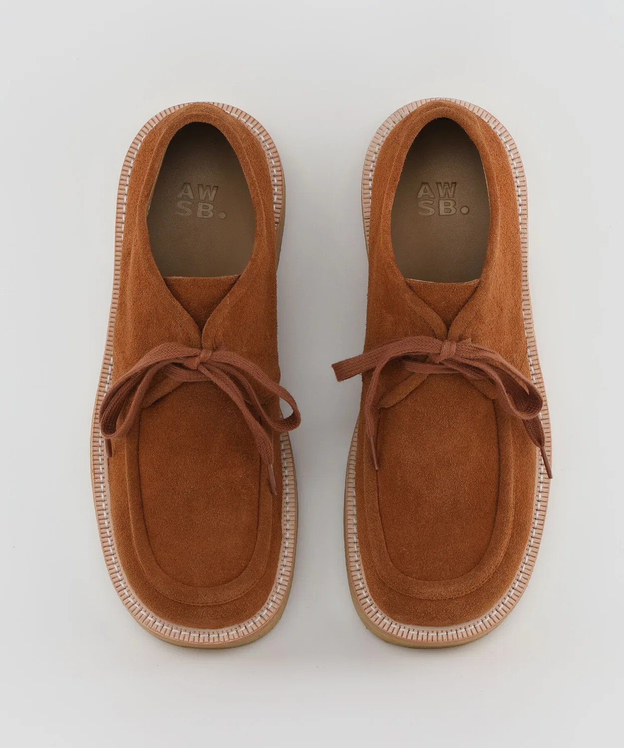 Мужские мокасины Awesomebee Toni Crepe Sole, коричневые — фото 2