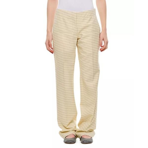 

Брюки front pocket straight trousers J.W. Anderson, бежевый