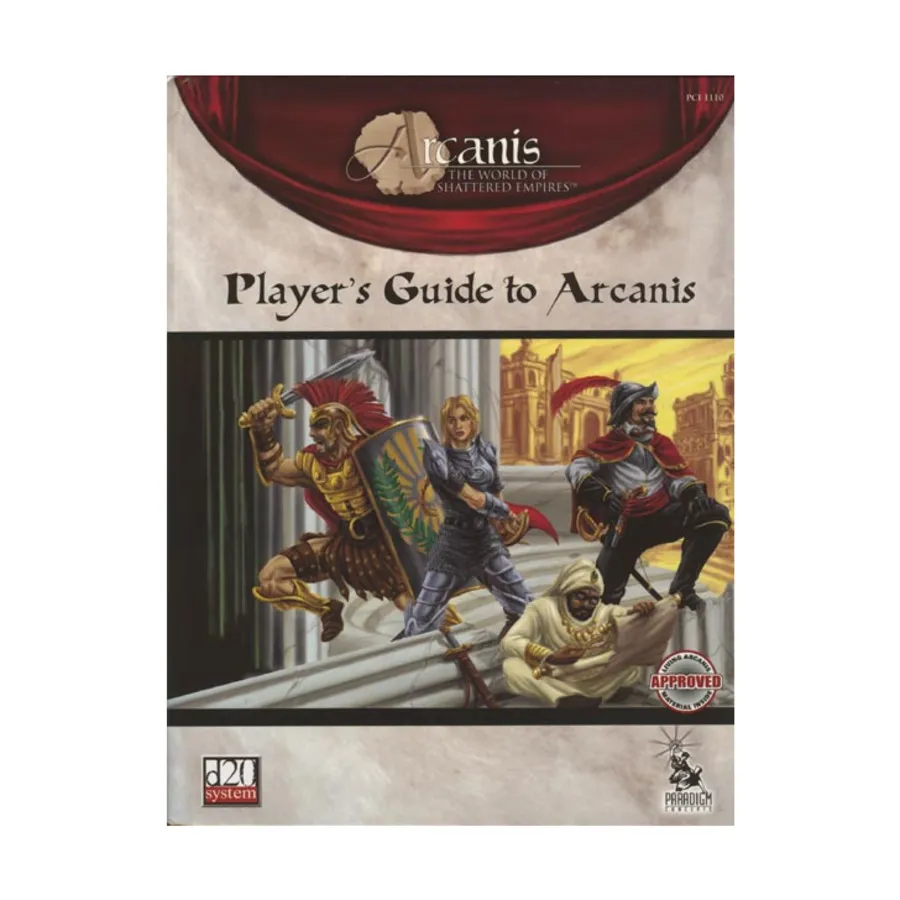 

Player's Guide to Arcanis (1st Edition), Arcanis (d20), твердый переплет