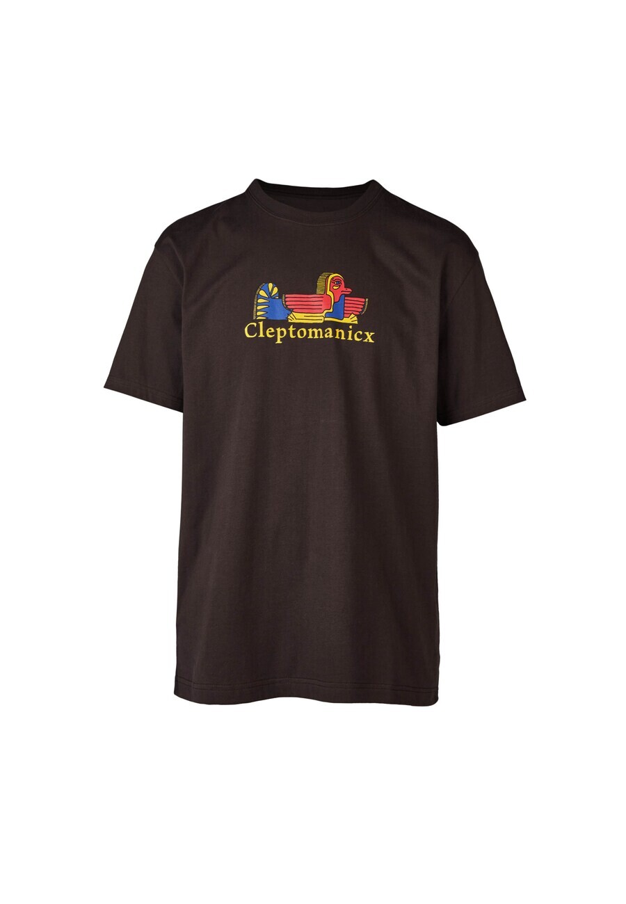 

Спортивная футболка Cleptomanicx Sphinx, темно-коричневый