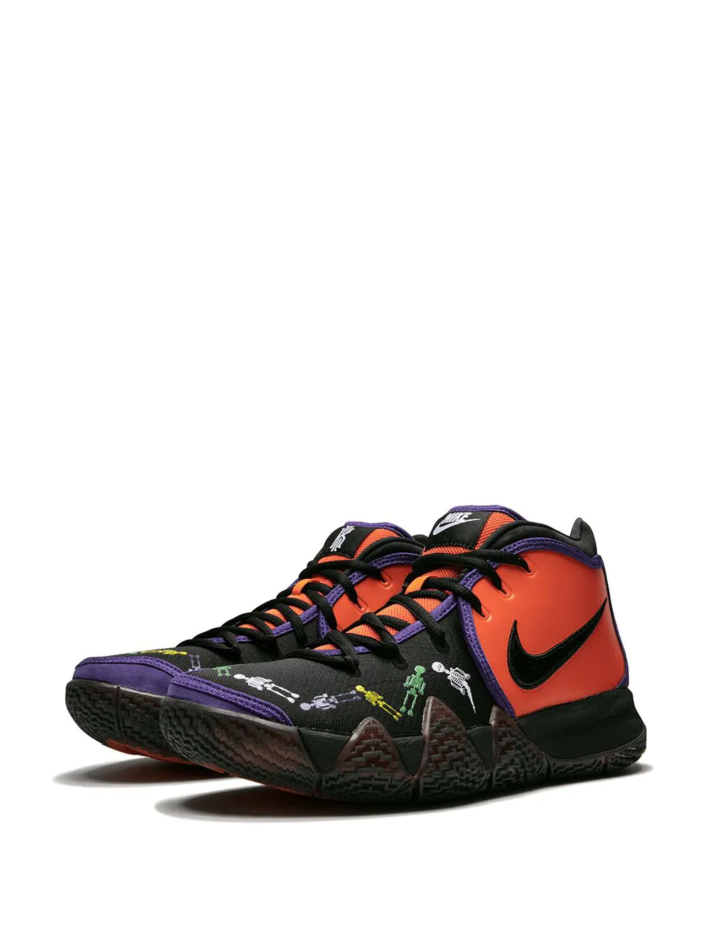 Кроссовки Kyrie 4 Dotd Tv PE 1 Nike, оранжевый — фото 2