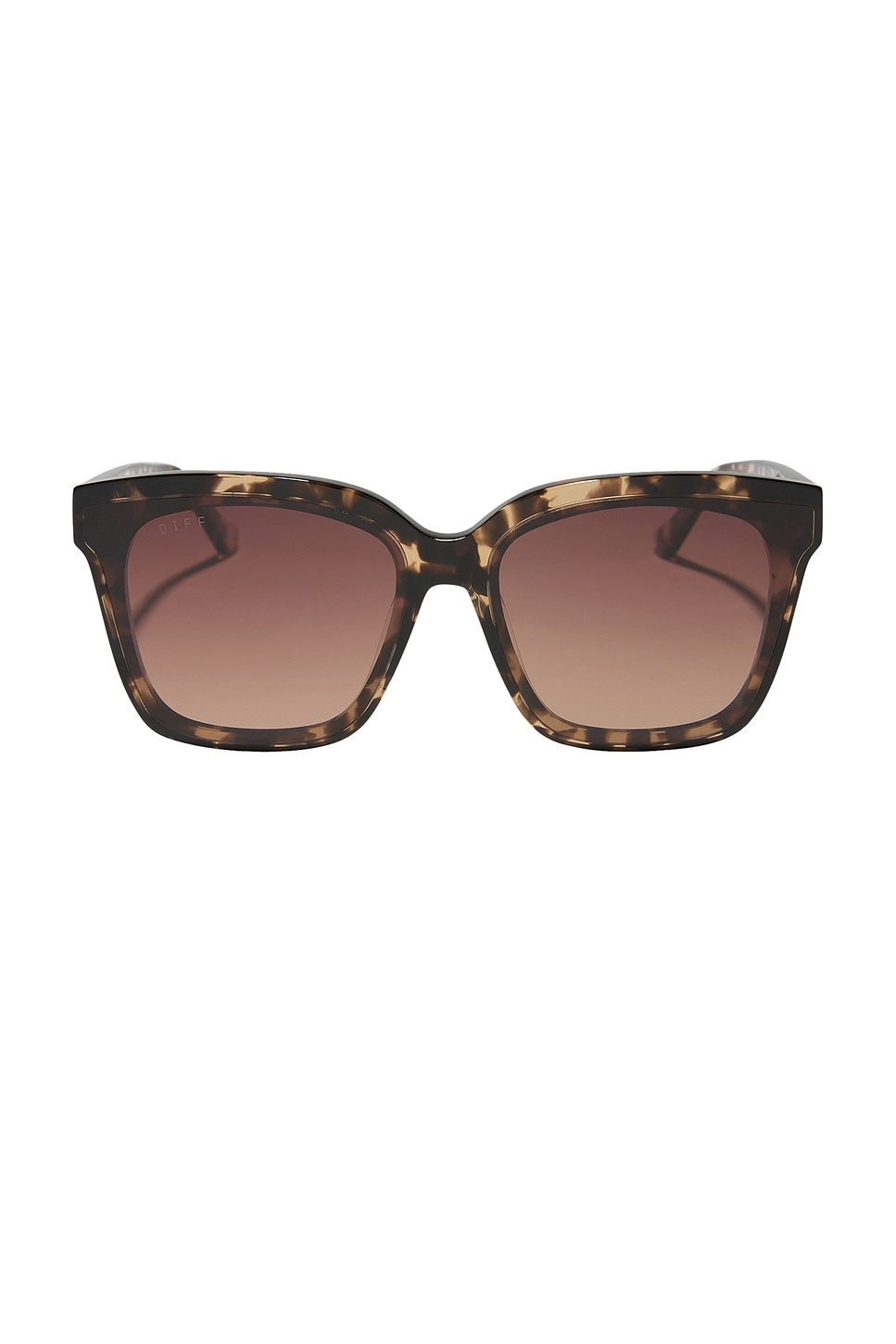 

Солнцезащитные очки Meredith II от Diff Eyewear, espresso tortoise & brown gradient