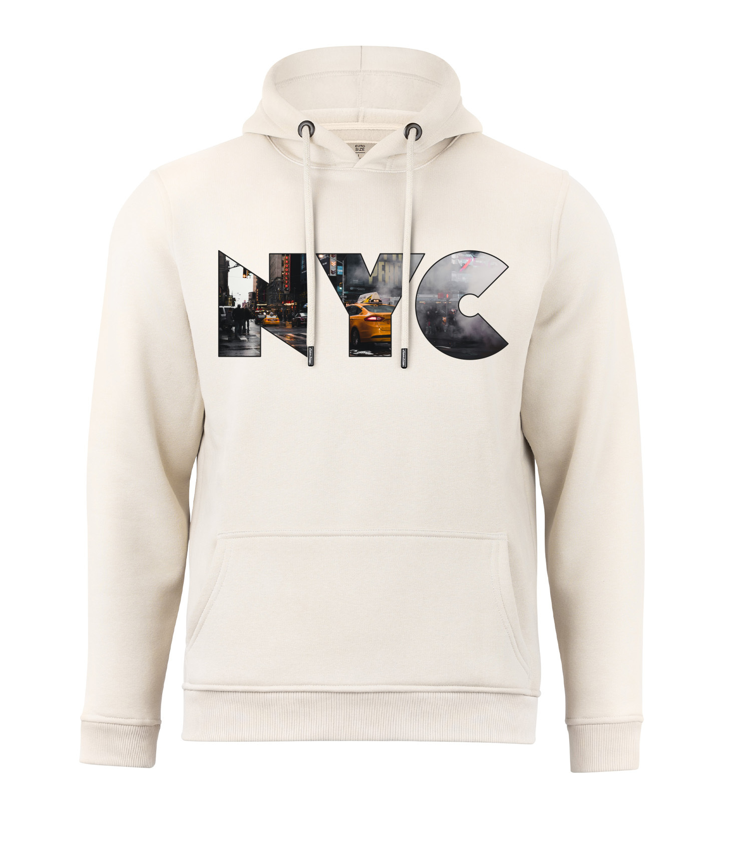 

Толстовка Cotton Prime Skyline Hoodie New York Weltenbummler Kollektion, песочный