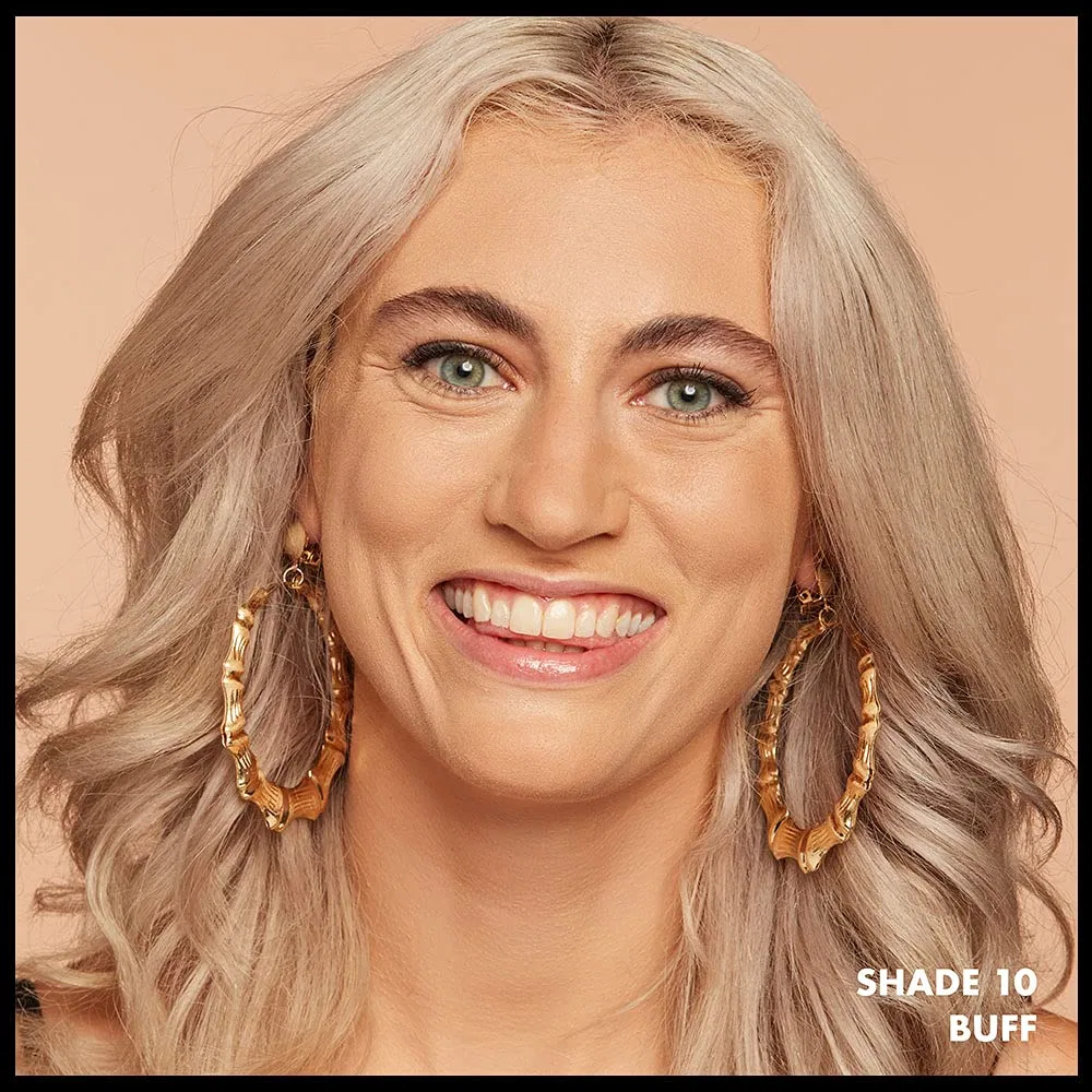 Стойкая тональная основа «Can't Stop Won't Stop Full Coverage Foundation» Buff от NYX Professional Makeup Nyx Professional Makeup, 10 Buff — фото 3