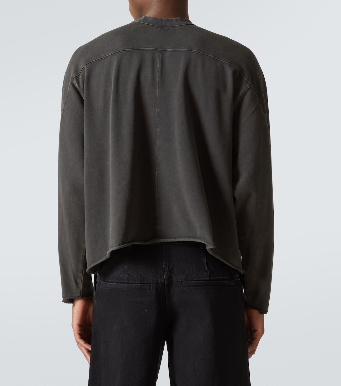 

Футболка из хлопкового джерси Entire Studios, Washedblack