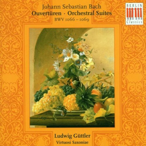 

CD диск Bach / Virtuosi Saxoniae / Guttler: Orchestral Suites, BWV 1066-1069