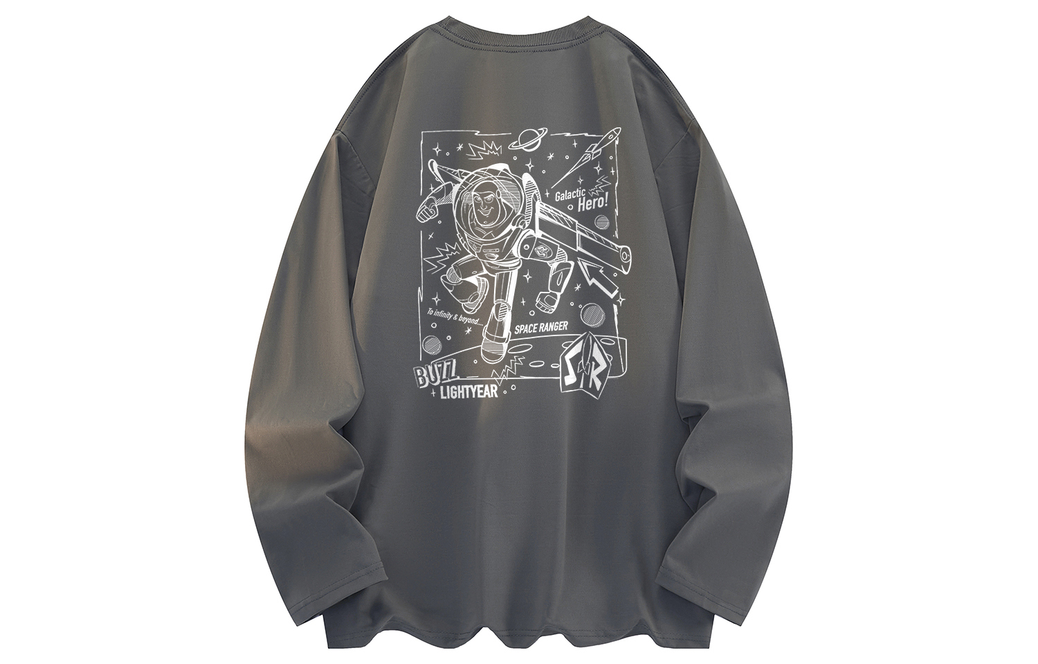 

Футболки Unisex с круглым вырезом, умеренно прямого кроя Disney, темно серый