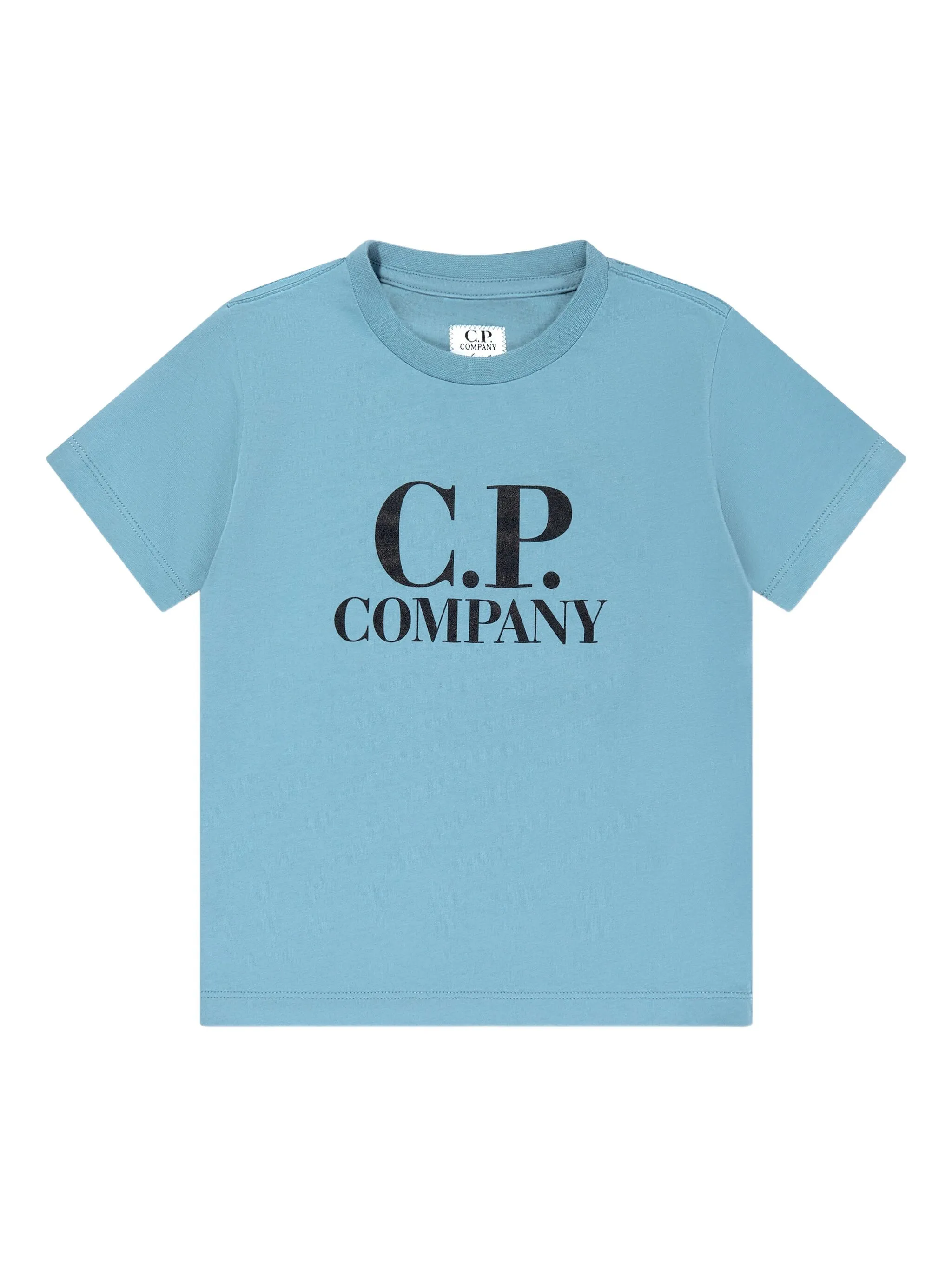 

Футболка с логотипом C.P. Company Kids, синий