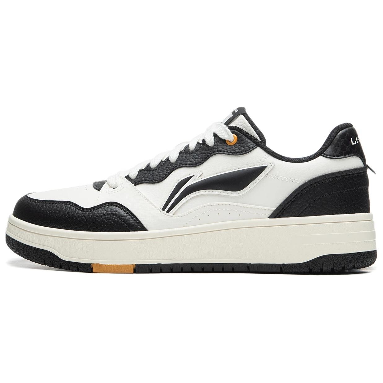 

Кроссовки LINING Tianji Soft Skateboarding Shoes Men Low-top White/Black, белый/черный