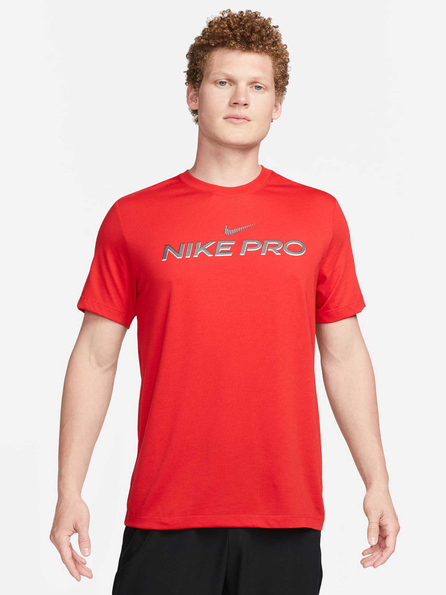 

Футболка Nike M NK DF TEE DB PRO, красный