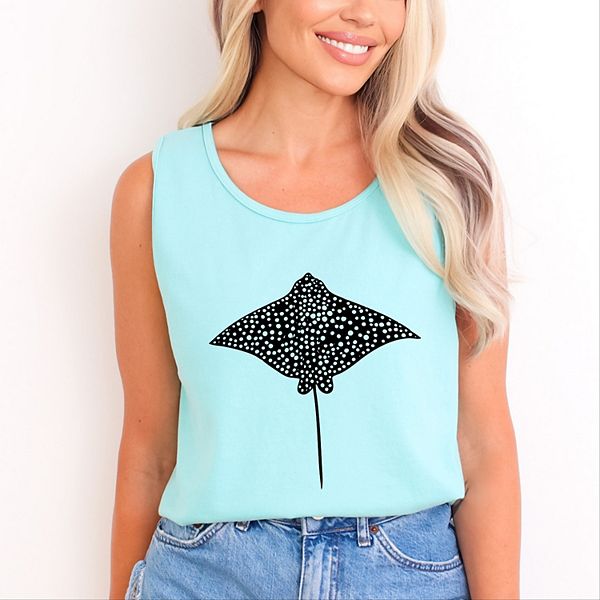 

Футболка-майка Spotted stingray для женщин с принтом Simply Sage Market, Chalky Mint, Зеленый, Футболка-майка Spotted stingray для женщин с принтом Simply Sage Market, Chalky Mint