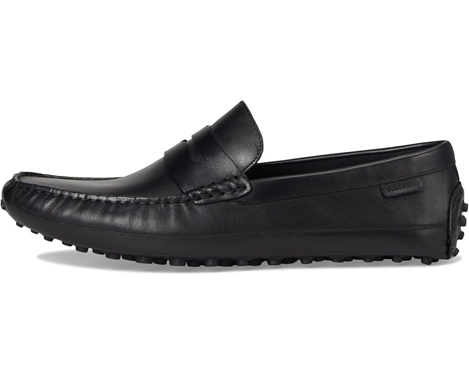 Мужские лоферы Cole Haan Hall Grand Penny Driving, Black — фото 4