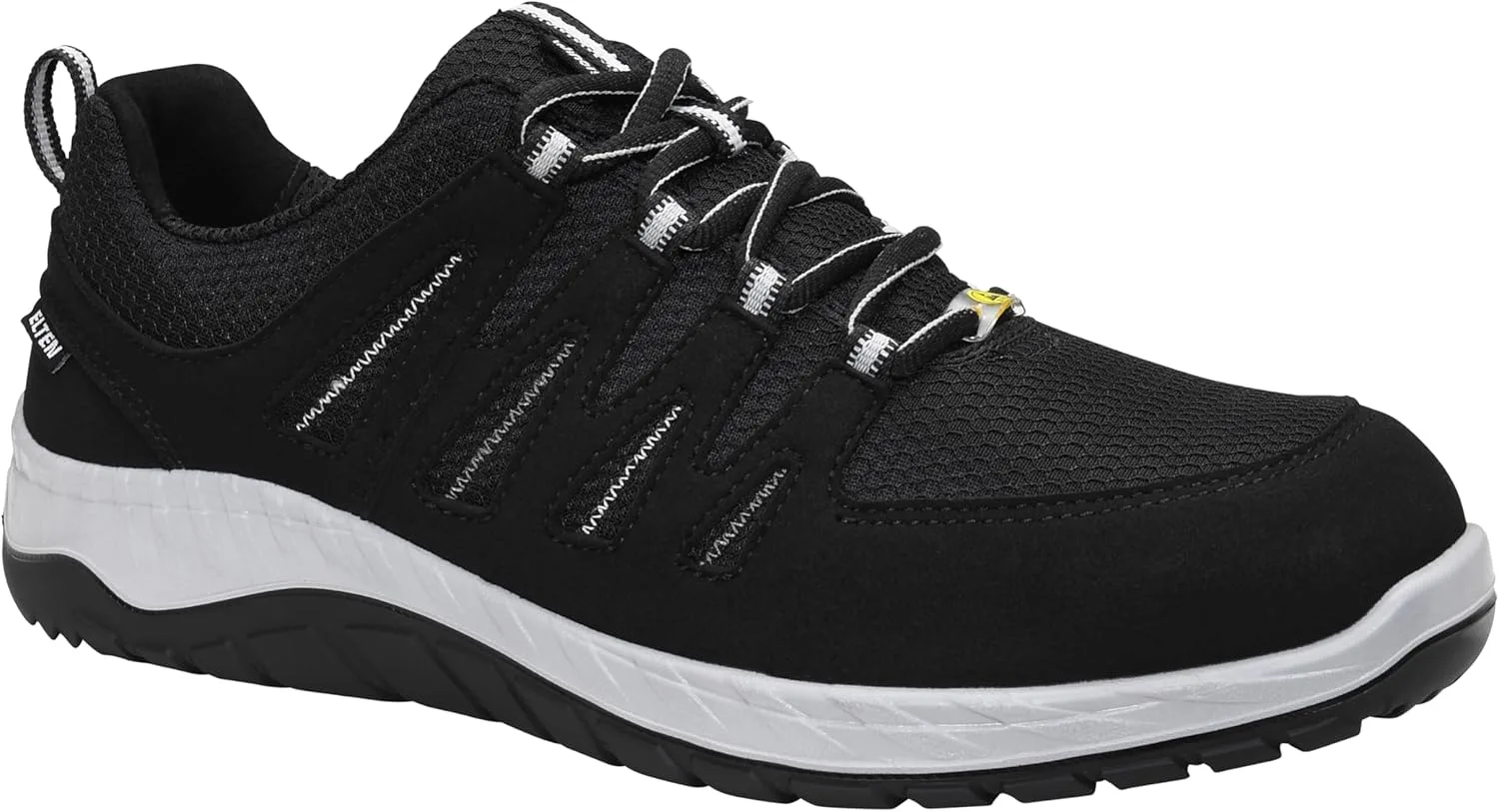 Защитные ботинки ELTEN Unisex Maddox Black-Sery Low ESD S3, черный