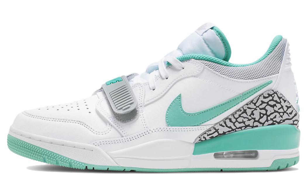 

Jordan Legacy 312 Low Белый Бирюзовый