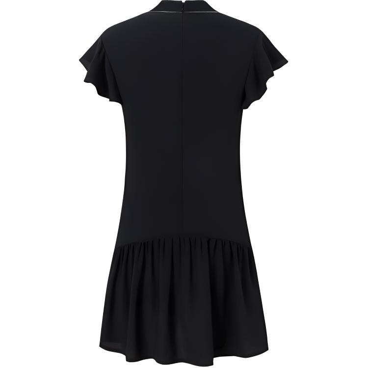 

KARL LAGERFELD Женское черное платье с короткими рукавами KARL LAGERFELD / Karl Lagerfeld Jeans