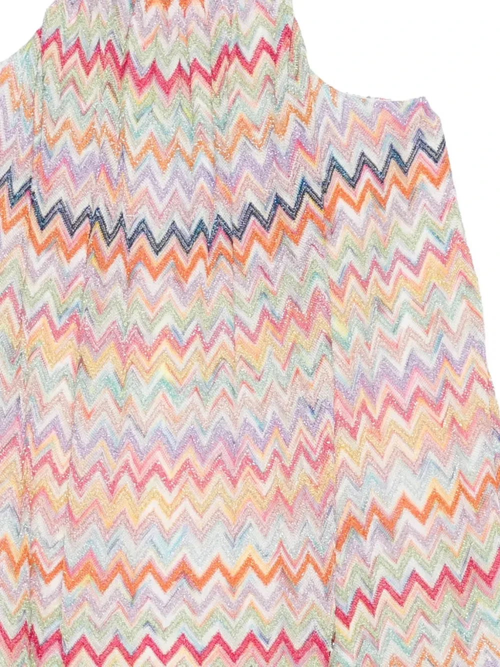 Платье с узором зигзаг Missoni Kids, розовый — фото 3